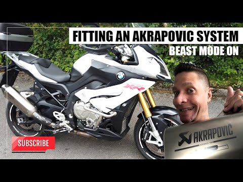 BMW S1000XR - Fitting an Akrapovic Exhaust and Headers. Matt Ventures