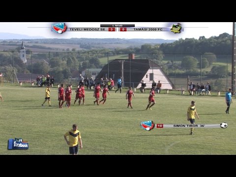 TEVELI MEDOSZ SE - TAMÁSI 2009 FC  4 - 1 (3 - 0)