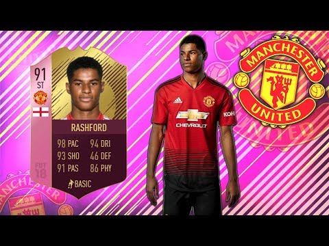 FUTTIES RASHFORD 91! BROKEN CARD? FIFA 18 ULTIMATE TEAM