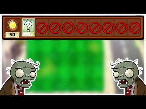 One Seed Slot Only | Plants VS. Zombies Challenge