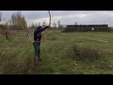 Testing of our new Manchu style bow