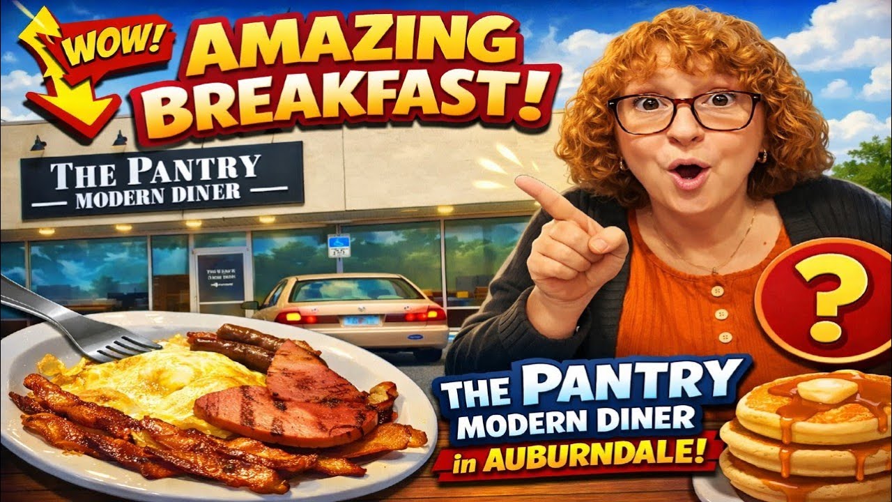 Eating Facebook Suggested The Pantry Modern Diner in Auburndale! Amazing Breakfast Was NEXT LEVEL!