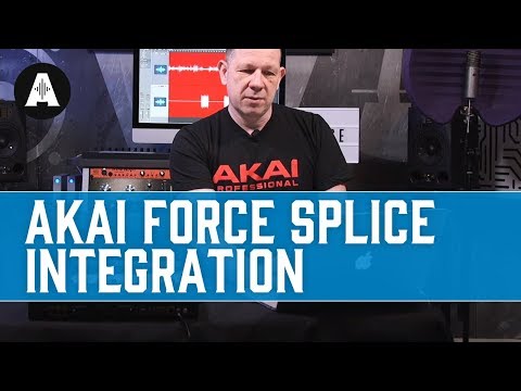 Akai Force Splice Integration - Add Samples Directly via WiFi!