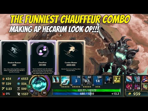 6500 AP Hecarim 😱🔥 This Augment Is HILARIOUS With This Combo in Arenas!