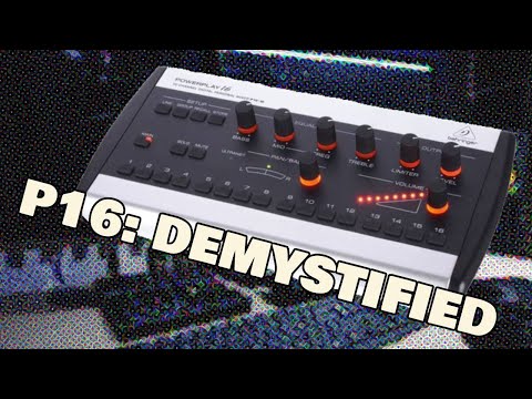 How to Use the Behringer P16 for In-Ear Monitor Mixing (Worship Team Guide)