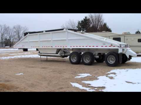 Paving Trailer - 46'6" O.A.L - 26 Cubic Yards