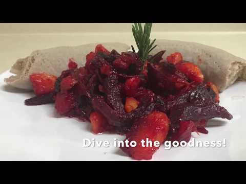 Vegan Ethiopian Dish - Key Ser (Beets) | Ethiopian/Eritrean Foods BY HabeshChef