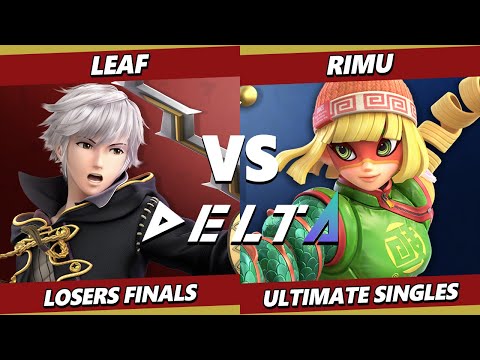 Delta 7.5 LOSERS FINALS - Rimu (Min Min) Vs. Leaf (Robin) Smash Ultimate - SSBU