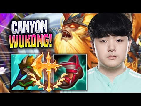 CANYON IS SO GOOD WITH WUKONG! - DK Canyon Plays Wukong JUNGLE vs Trundle! | Season 2022
