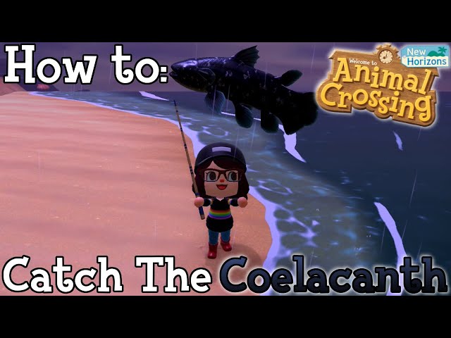Animal Crossing All You Need To Know About Coelacanth In New Horizons