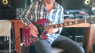 Video thumbnail for Gibson SG standard P-90 2016 T by Bart Dietvorst