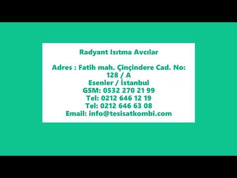 Radyant Isıtma Avcılar