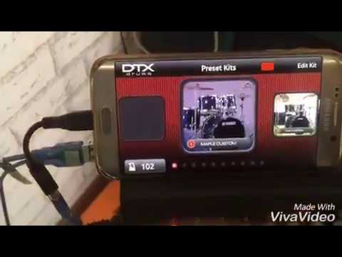 How to Connect Yamaha DTX400 / DTX450 to Android. Not iPhone.