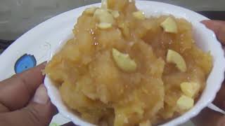 Apple Halwa|Apple హల్వా స్వీట్| How to make Apple suji halwa Sweet recipe