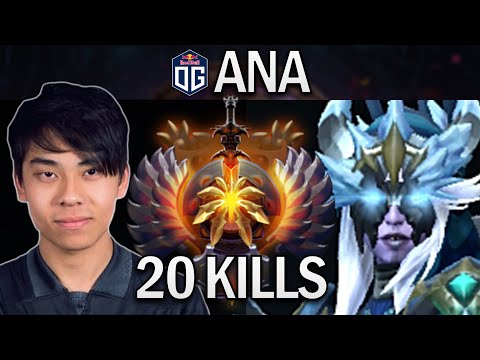 OG.ANA SMURF DROW RANGER WITH 20 KILLS - DOTA 2 7.30E GAMEPLAY