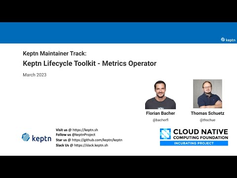 Keptn Metrics - March 2023