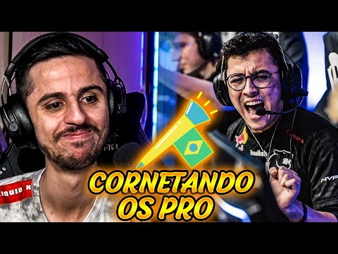 FURIA PASSOU SUFOCO E A FAZE DEU PEDRADA! - CORNETANDO OS PRO