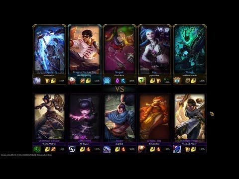 [s4] Game 75: Jinx & Thresh vs Varus & Annie (L) highlight
