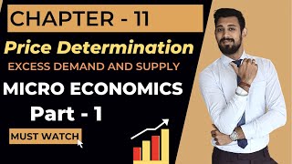 Price determination | Micro economics | Excess demand | Excess Supply | Price ceiling and Floor