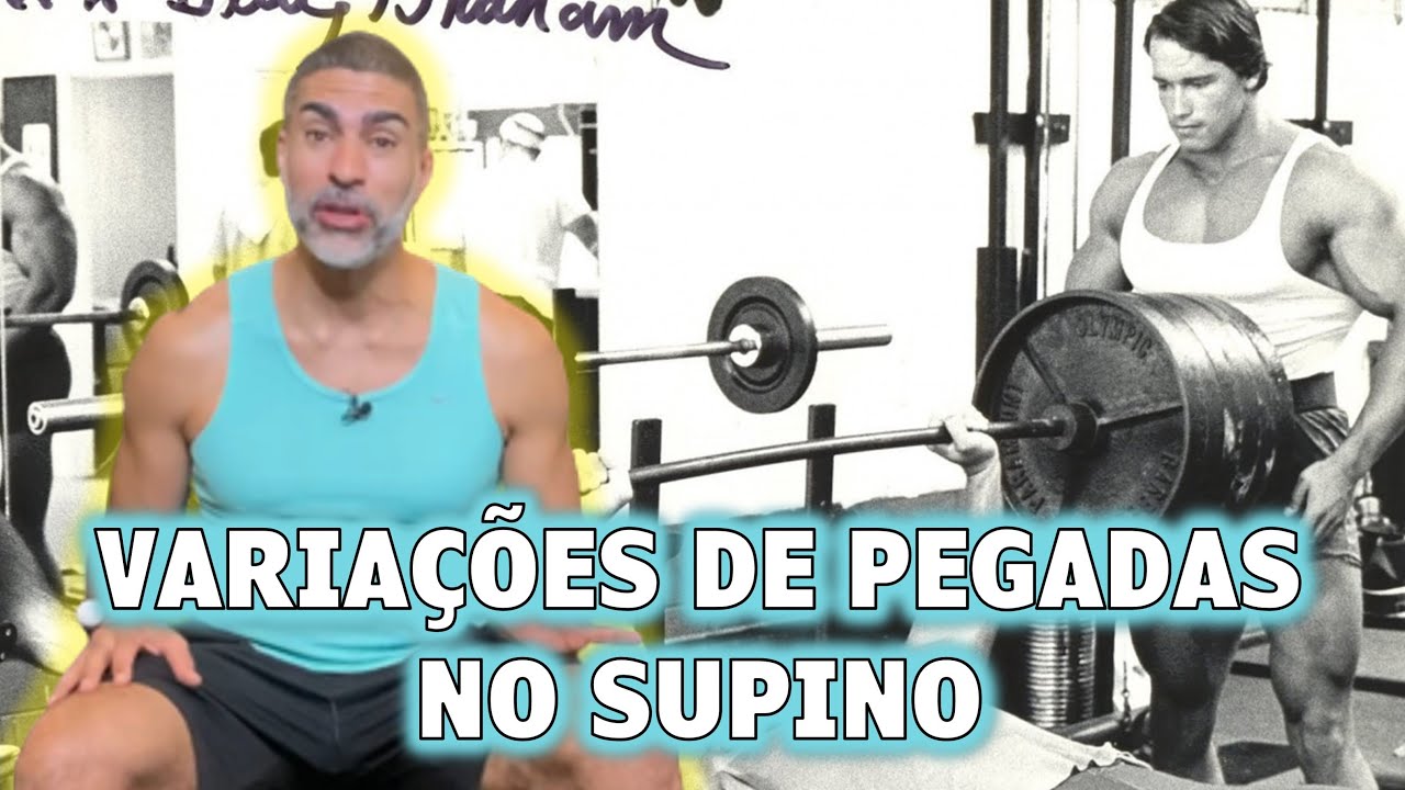 Variações de pegada no supino: aprenda a usar