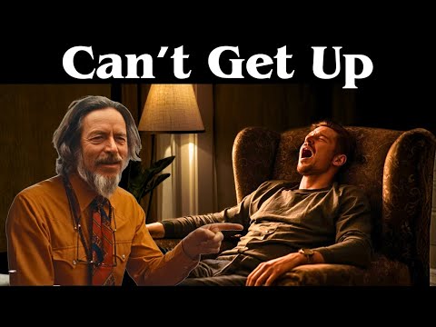 Desire to Lie Down All Day, Alan Watts Reveals What Your Soul Is Trying to Tell You