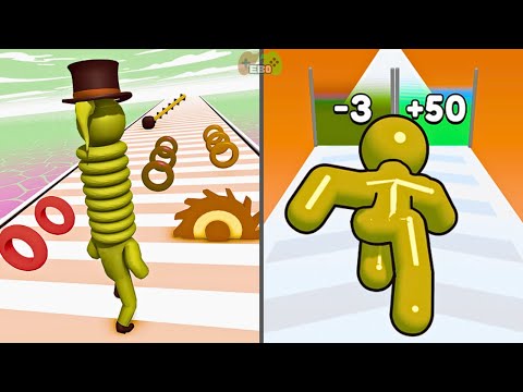TALL MAN RUN vs LONG NECK RUN || Epic Brain Odyssey || Epic Android gameplay walkthrough || #0074