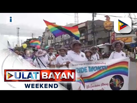 Mga miyembro ng LGBTQIA, ibinida ang mga magagandang kasuotan sa Pride Parade sa Butuan City