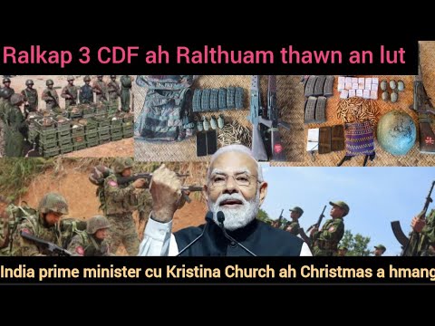 Dec 26 zing:Christmas ni ah Mindat cu Ralhrang pawl in bomb an thalk,AA cun GokGyi Camp pi an lawng 