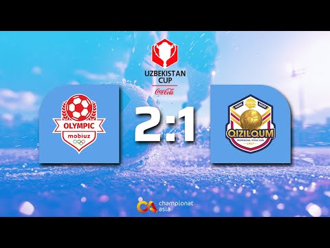 O'zbekiston kubogi. Olimpik Mobiuz - Qizilqum 2:1. Highlights (12.04.2024)