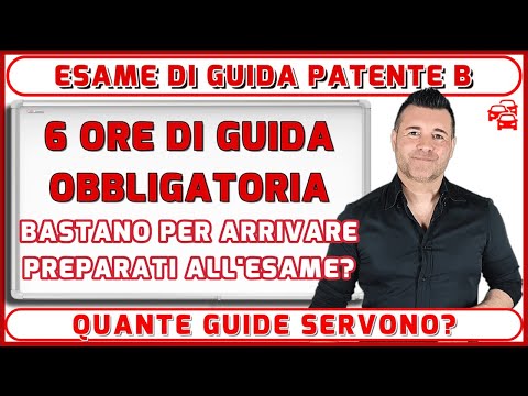 DRIVING TEST: ARE THE SIX MANDATORY HOURS ENOUGH TO BE PREPARED?