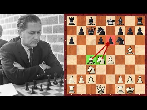 Paul Keres Starts His Attack From Move 9