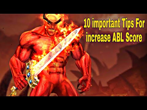 10 important Tips With Special information How To increase ABL Score - Marvel Future Fight