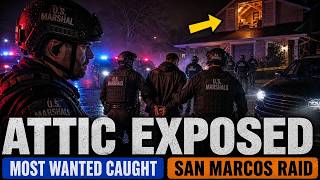 US Marshals Arrest Texas 10 Most Wanted in San Marcos — Pistol Found in Attic