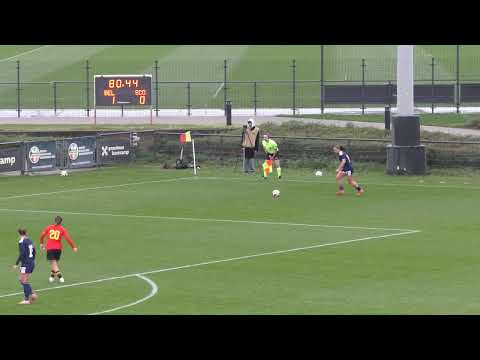 Belgium WU23 - Scotland WU23 on 27.11.2025: a shot from the visitors