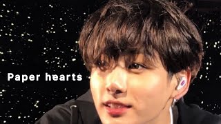 Download lagu Paper hearts. fmv 一 [JUNGKOOK] mp3