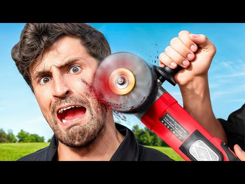 Creating The Worst Industrial Tool Injuries For Science!