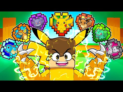 Minecraft, But I Have POKEMON Hearts!