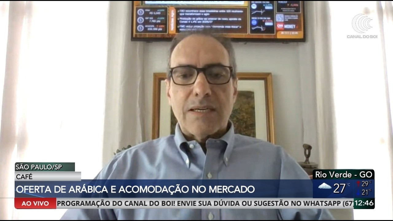 Mercado do café com estabilidade e favorecido pelo clima