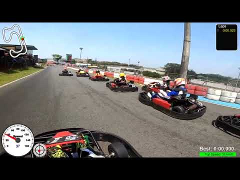 Melhor corrida no Brasileiro de Kart Indoor 2020