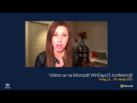 WinDays15 Business najava predavanja - Gabrielle Jackson