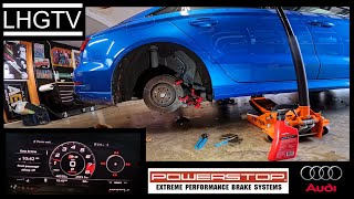 LHGTV // S3 REAR BRAKE PAD REPLACEMENT (w electronic Parking Brake) //
