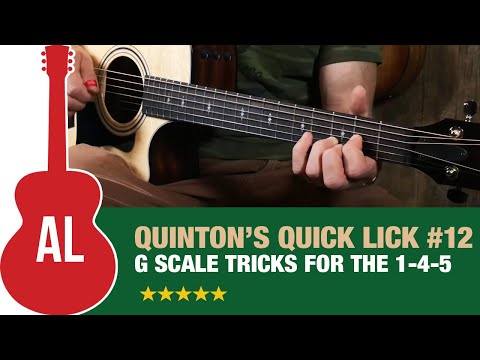 G Scale 1-4-5 Tricks - Quinton's Quick Lick (#12)
