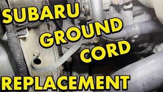 Subaru Outback Ground Cable Replacement