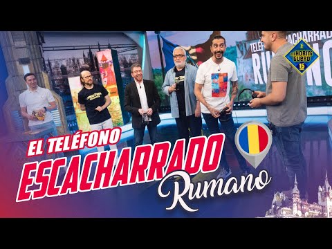 Leo Harlem y Santiago Segura protagonizan un divertido teléfono escacharrado rumano - El Hormiguero