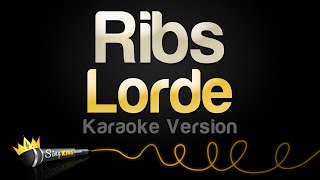 Lorde - Ribs (Karaoke Version)