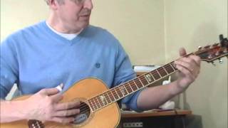 Lightning Hopkins Guitar Lesson   Baby,Please Don&#39;t Go