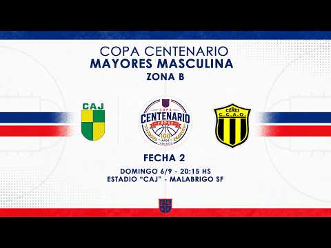 COPA CENTENARIO MAYORES Masculina | Fecha 2 | JUVENTUD MALABRIGO vs. Club Central Argentinos Ceres
