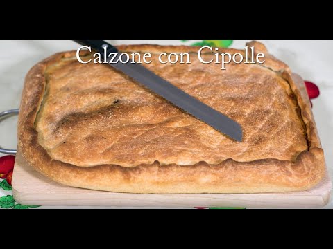 Calzone con cipolle