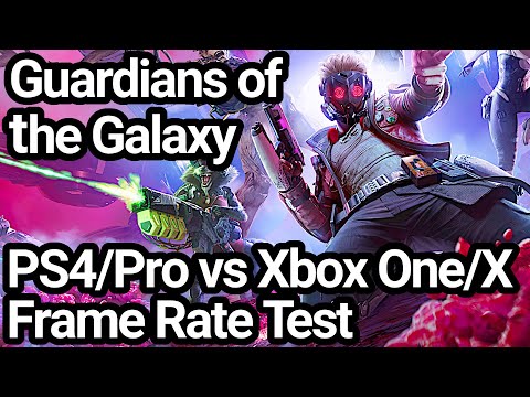 Marvel's Guardians of the Galaxy PS4/Pro vs Xbox One X/S Frame Rate Comparison