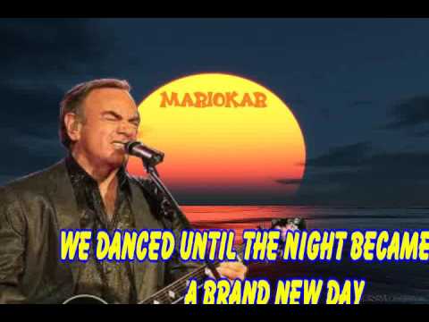 Neil Diamond September Morn karaoke